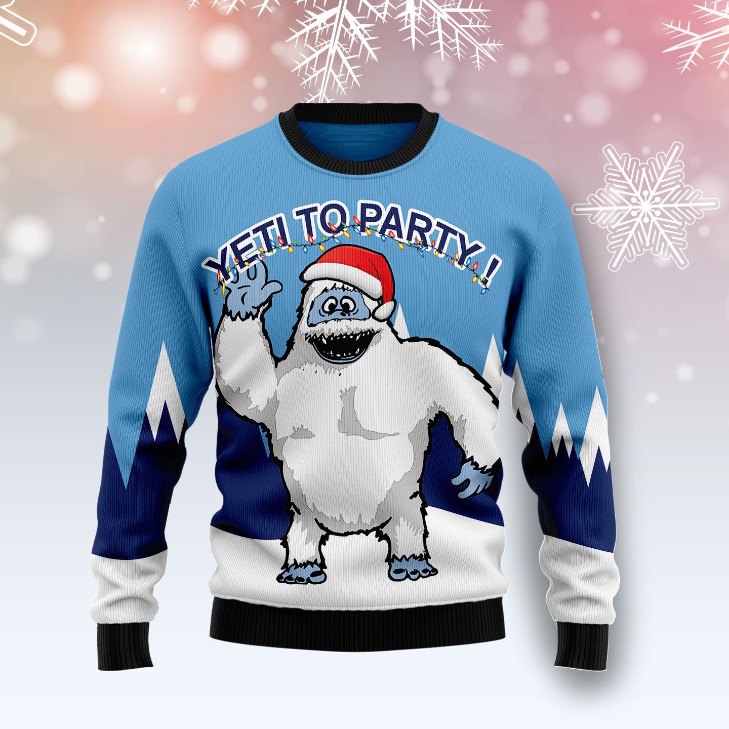 Funny Bigfoot Ugly Christmas Sweater Yeti To Party Gift For Best Friends