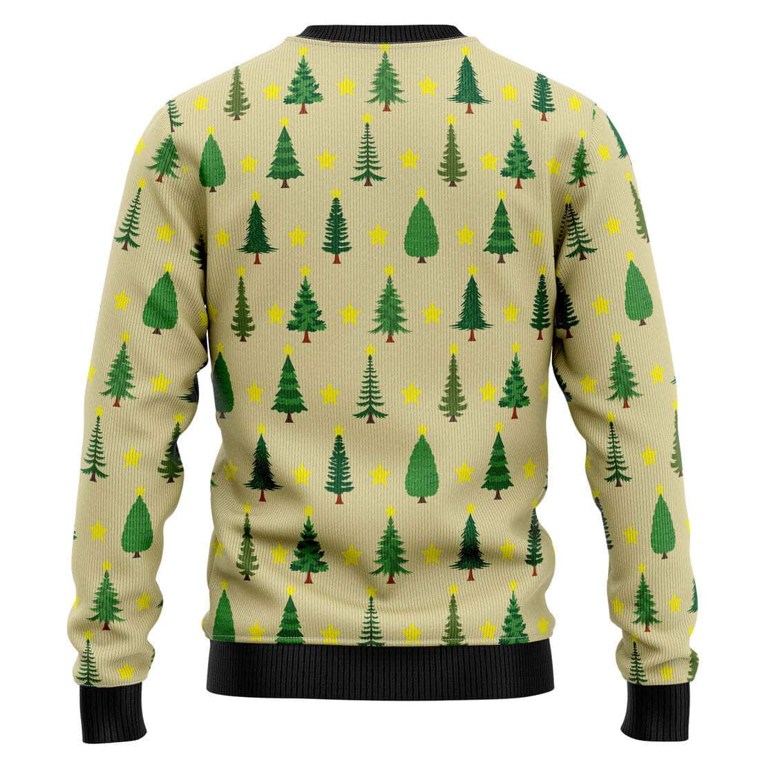 Walking Bigfoot Ugly Christmas Sweater Xmas Pattern Gift For Son From Father Walking Bigfoot Ugly Christmas Sweater Xmas Pattern Gift For Son From Father