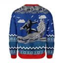 Surfing Bigfoot Ugly Christmas Sweater Xmas Gift For Him Surfing Bigfoot Ugly Christmas Sweater Xmas Gift For Him