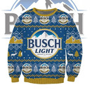 Busch Light Beer Ugly Christmas Sweater A Christmas Gift For Best Friend