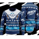 Busch Light Ugly Christmas Sweater Gift For Beer Lovers Busch Light Ugly Christmas Sweater Gift For Beer Lovers