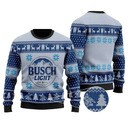 Retro Busch Light Ugly Christmas Sweater Birthday Gift For Beer Lovers Retro Busch Light Ugly Christmas Sweater Birthday Gift For Beer Lovers