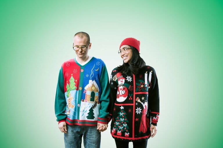 Christmas Sweater Couple Christmas Sweater Couple