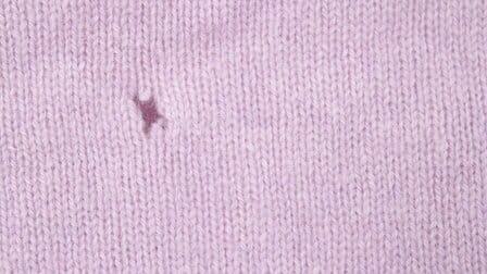 How To Mend Hole In Cashmere Sweater?